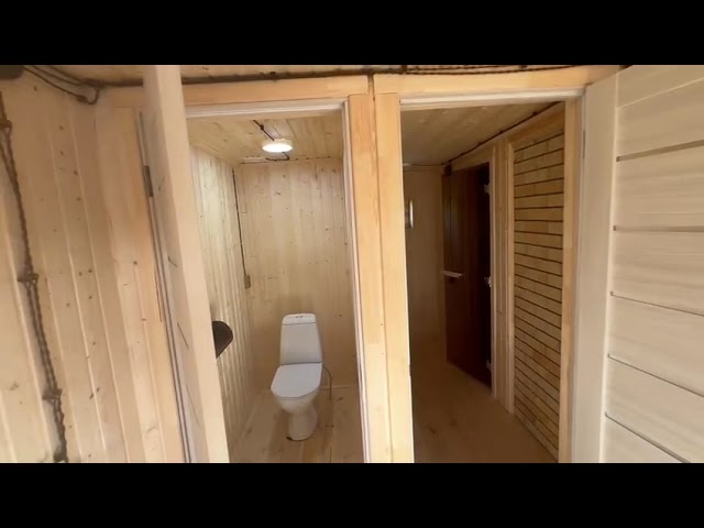 Баня  6 на 6 с террасой под ключ Баня  6 на 6 с террасой под ключ